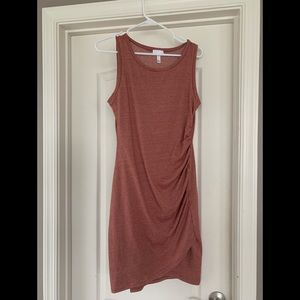 Leith bodycon ruched dress